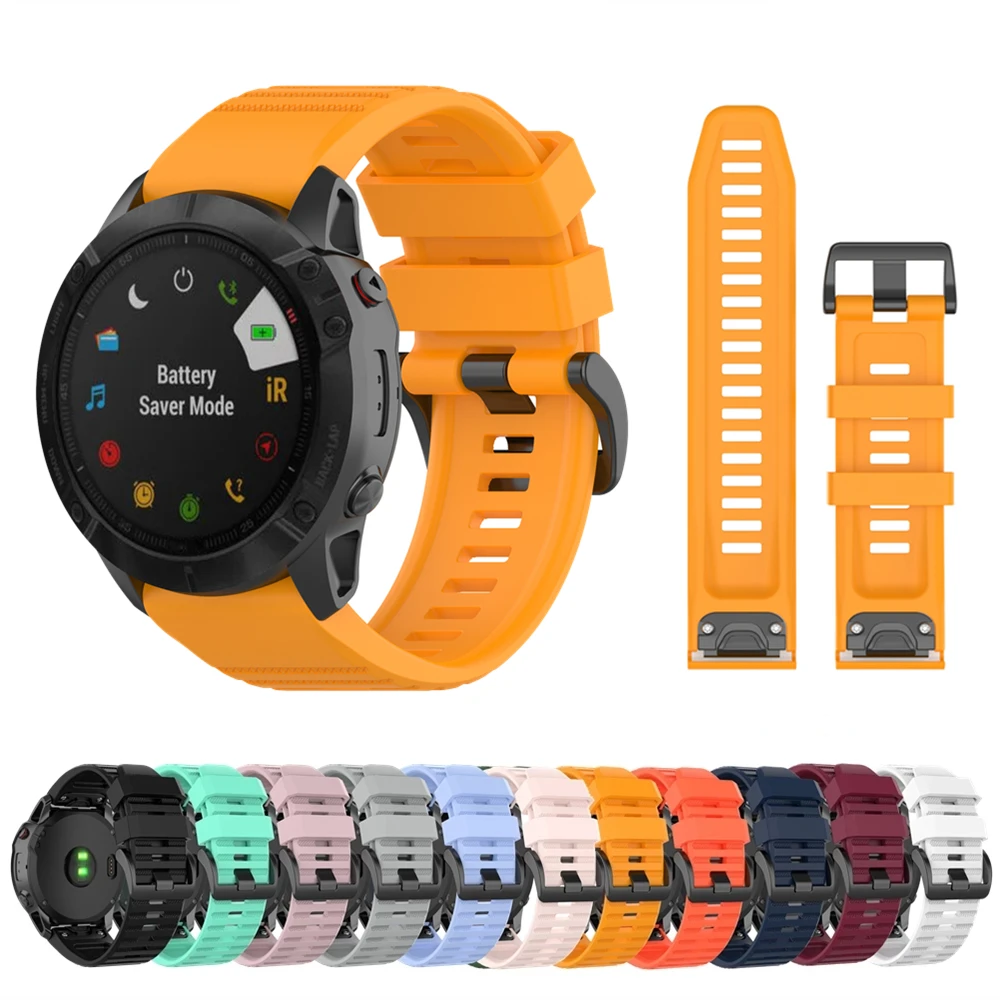 Garmin Fenix 용 스포츠 시계 스트랩 Garmin Descent Mk2 / Forerunner 935 945 용 7 6 5/5X Plus/6X Pro 손목 밴드 스트랩 팔찌