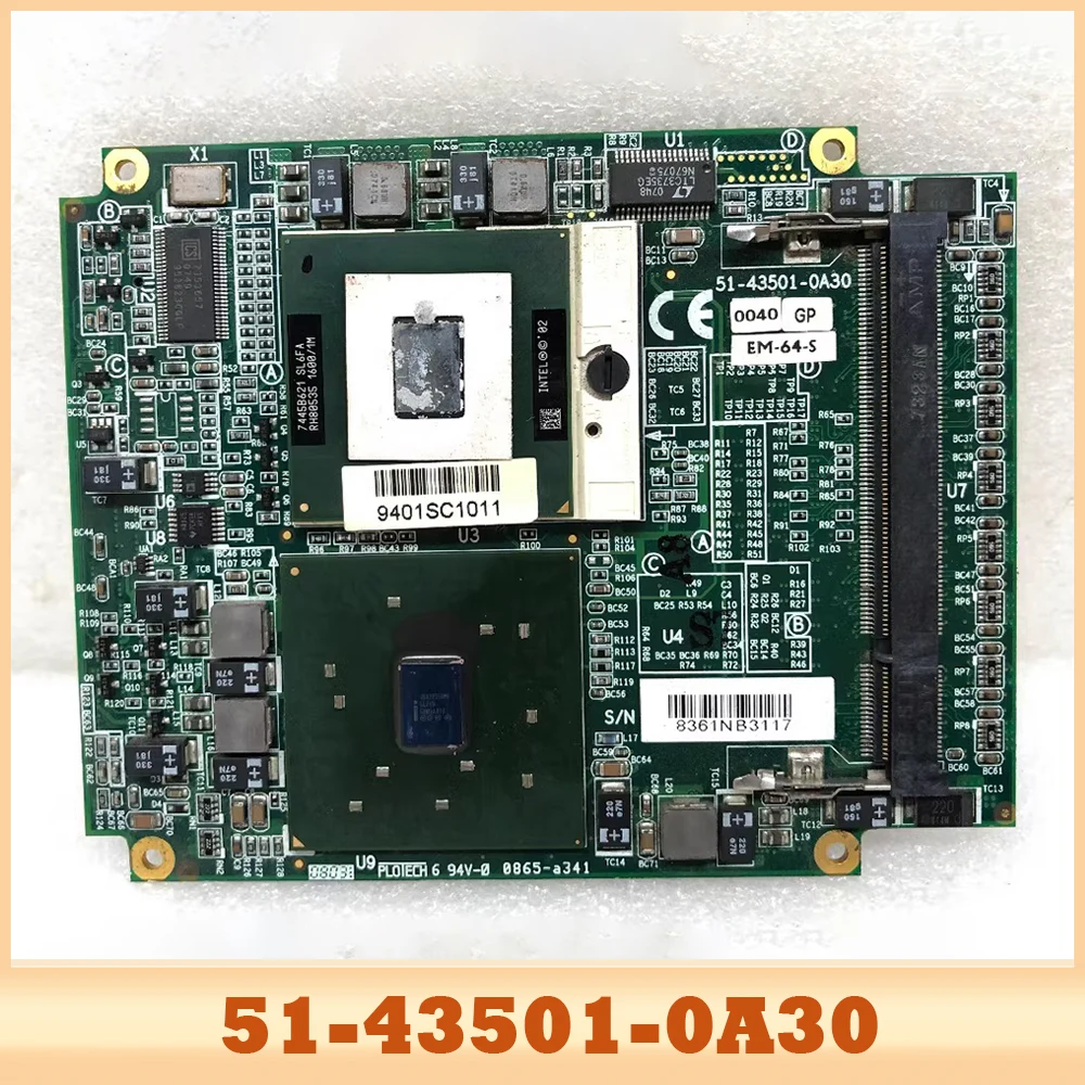 PXI-3800 For ADLINK Industrial Core Board 51-43501-0A30 EM-64-S