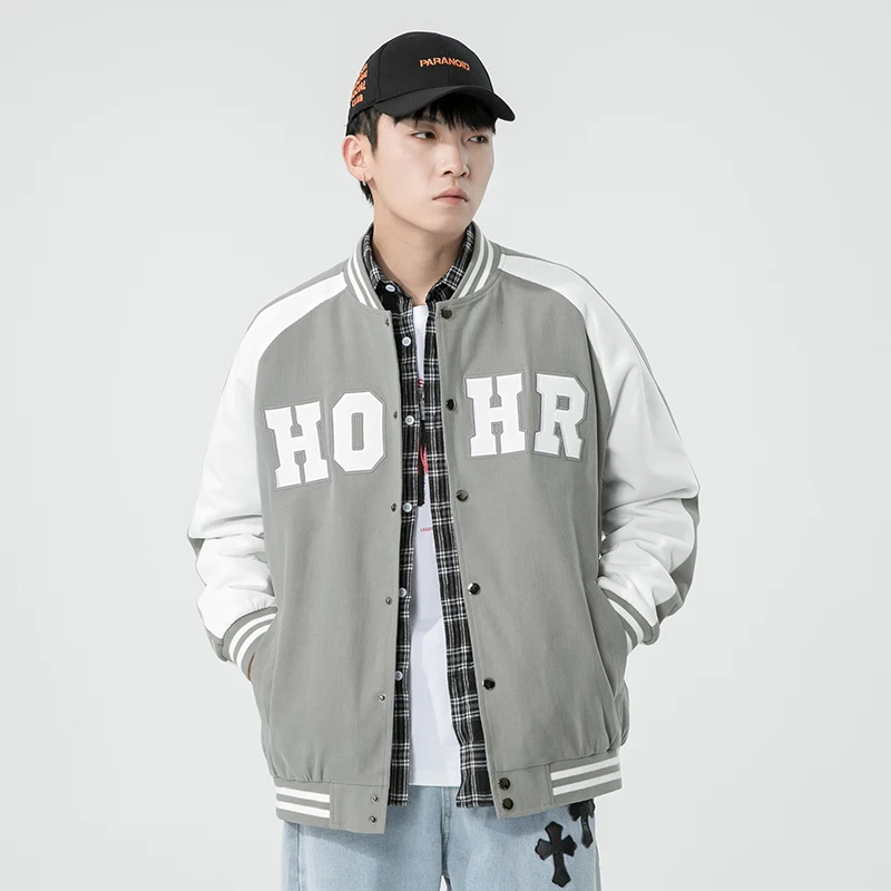 Nice New American Baseball Uniform Men Flight Jacket Men's Spring Jacket Couple Japanese Tide Brand Casual All-match Jacket Top