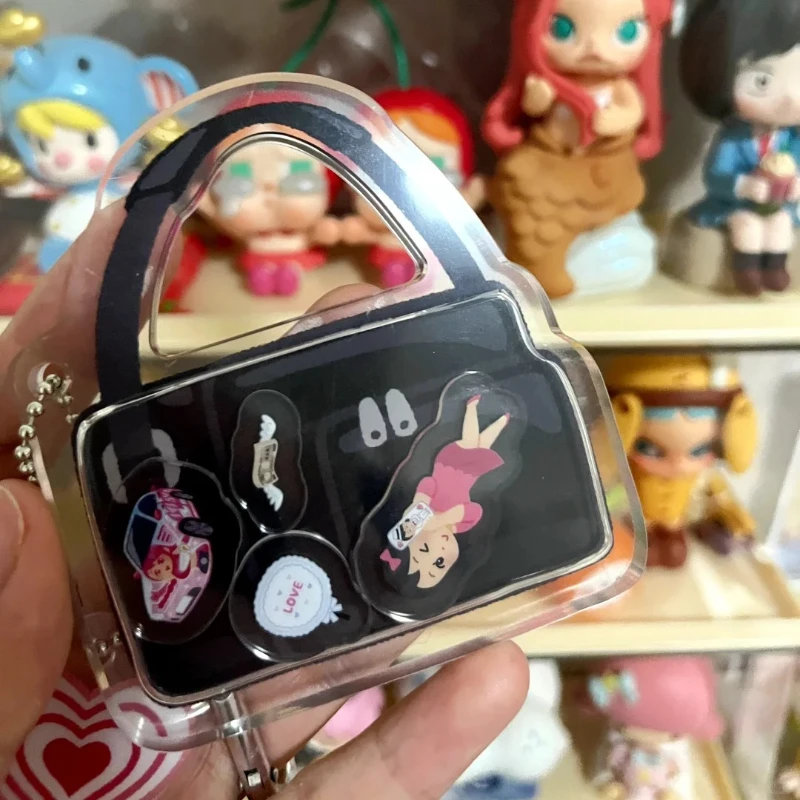 رسم توضيحي حقيقي للشرير مجنون فيبي سلسلة صندوق أعمى Kawaii لطيف أنيمي العصرية اللعب مضحك كوستوميد ظهره قلادة الهدايا