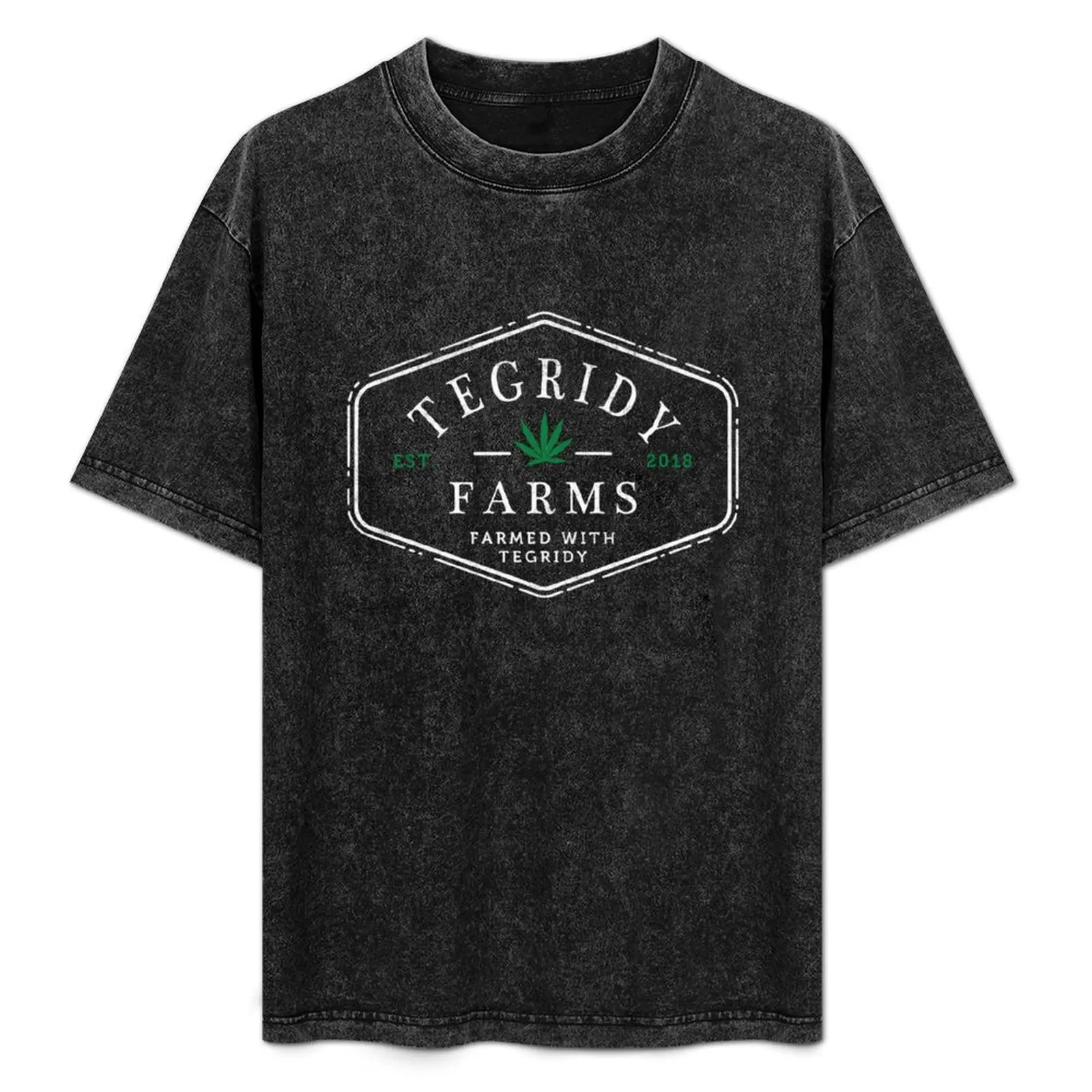 

Tegridy Farms Est. 2018 - Farmed with Tegridy T-Shirt Plus Size Summer Short Sleeve T-Shirt