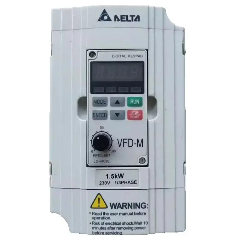 New  VFD-M Series Inverter VFD015M21A 1.5KW 220V VFD-015M21A