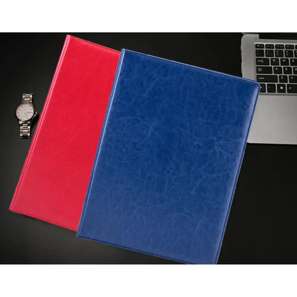 

Office File Folder Calculator Clipboard Office File Folder Document Holder For School Business Presentation Red