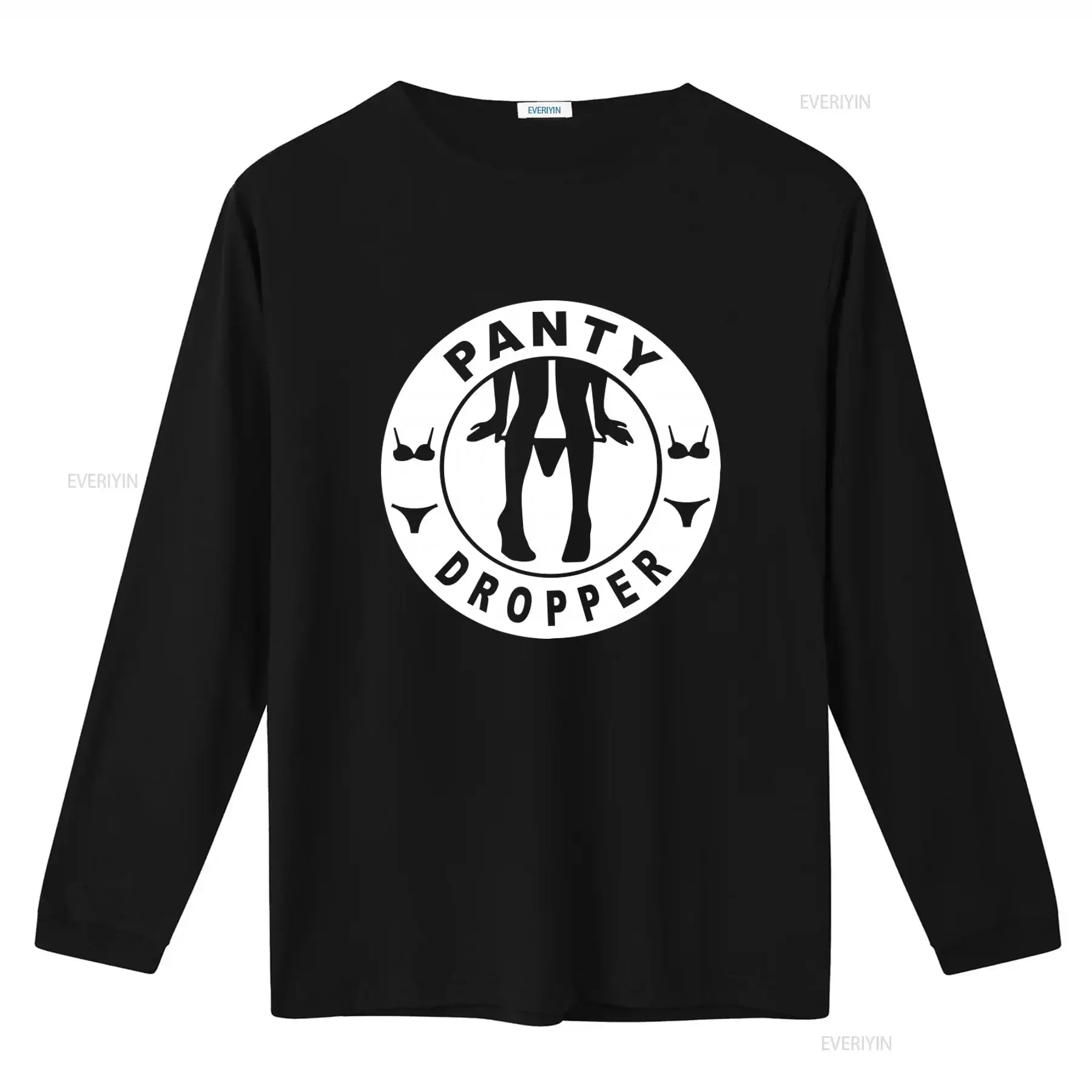 Panty Dropper Round Black Low Boost JDM Turbo Funny  T Shirt for Men vintage Washed Versatile homme designer clothes Breathable