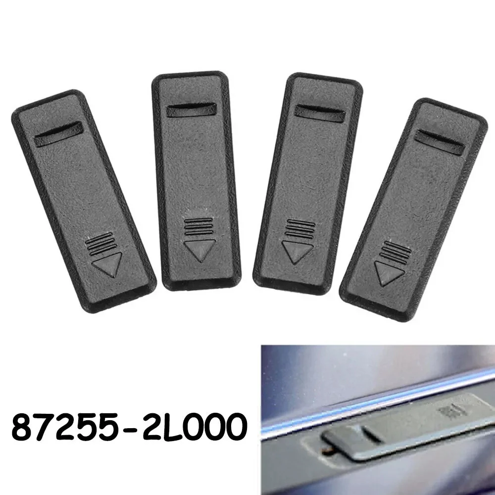 4Pcs Durable Car Top Water Sink Roof Rail Rack Moulding Clip Cover Cap 872552L000 For Hyundai I30 Roof Trim Moulding Cover