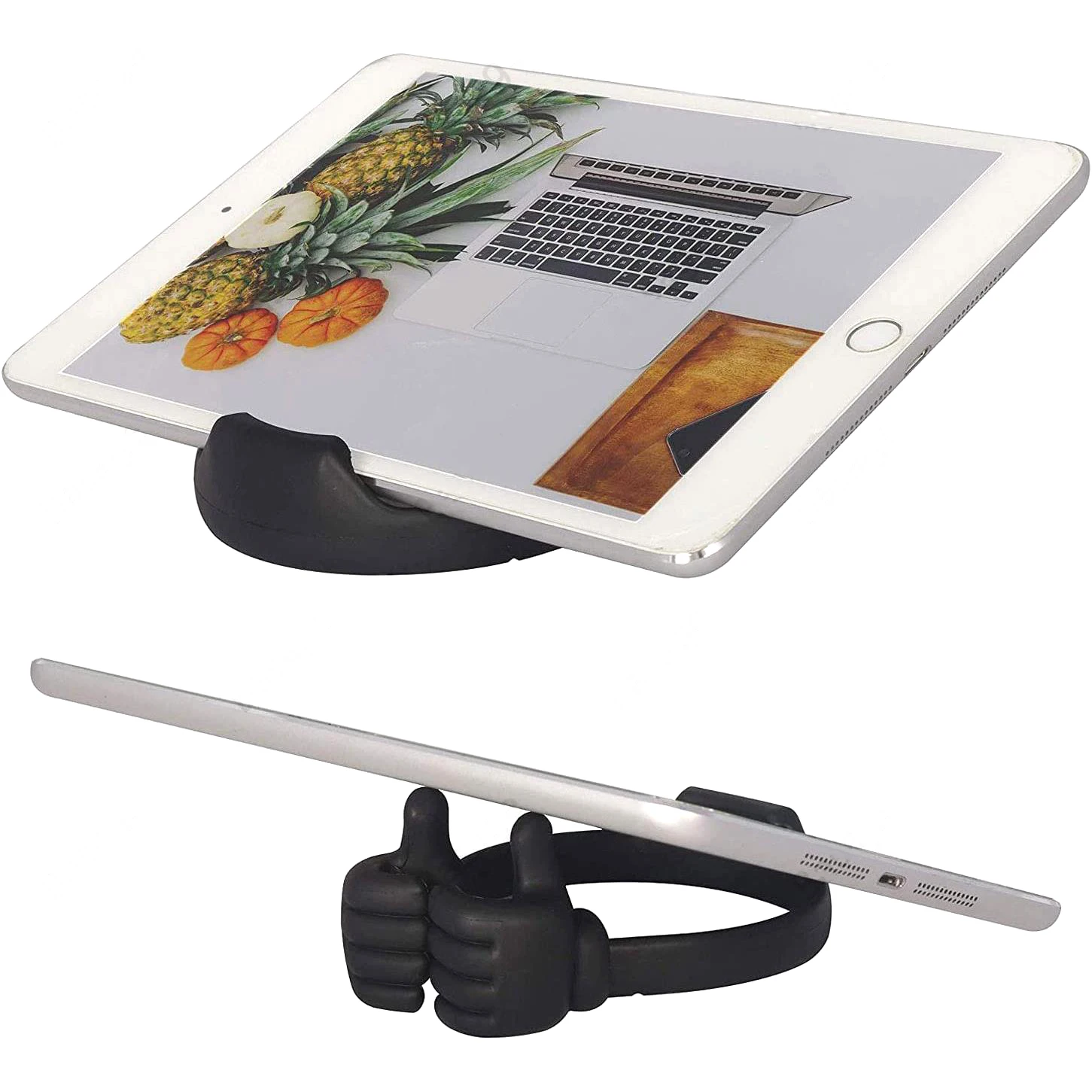 Thumb Up Phone Holder Lazy Mobile Phone Thumb Stand Portable Elastic Creative Universal Cell Phone for iPhone Cell Phone Bracket