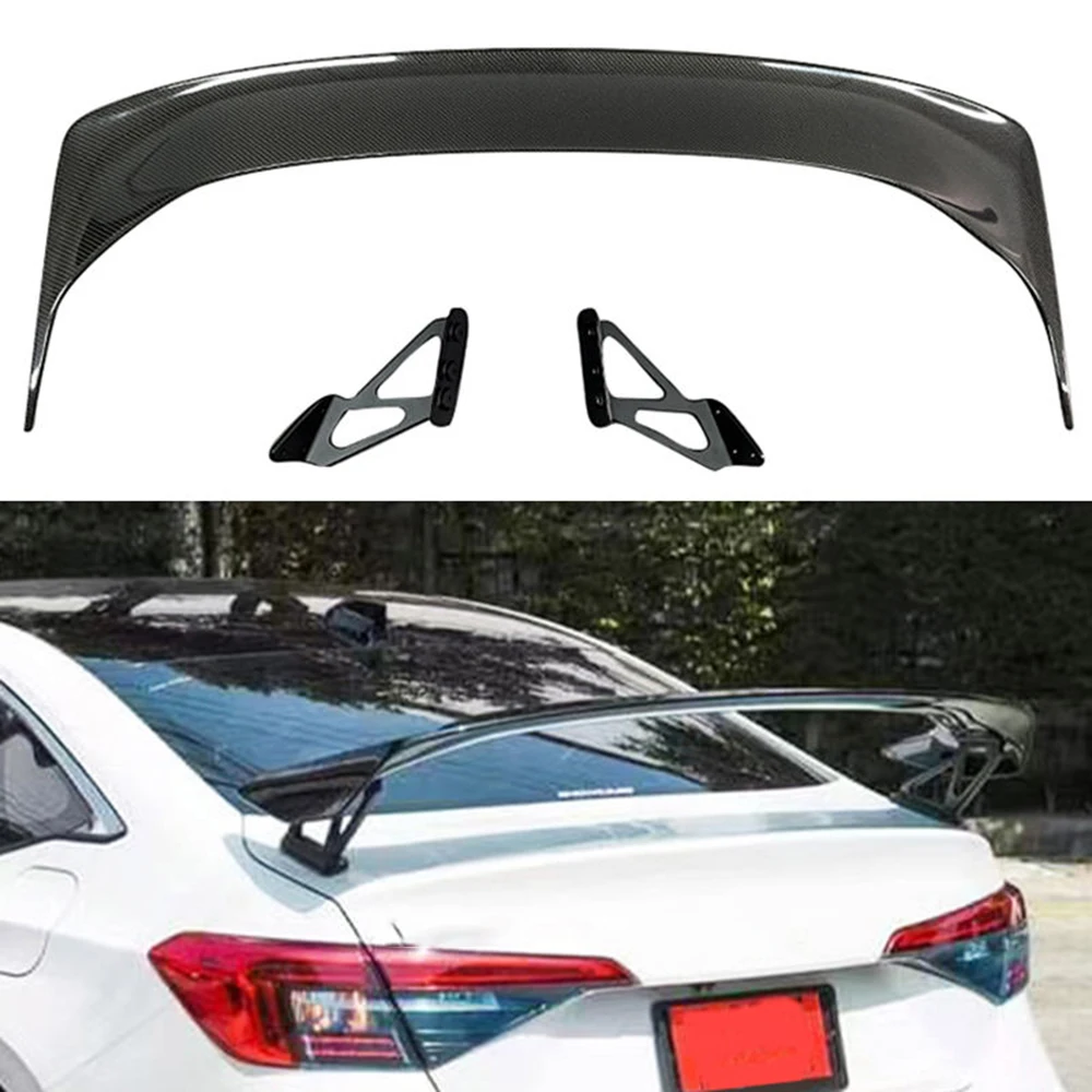 Gen 11 Type R Style Carbon Fiber Fibre Rear Wing Spoiler For Honda Civic 11th FL1 FE1 FL4 FL5 2022-2023