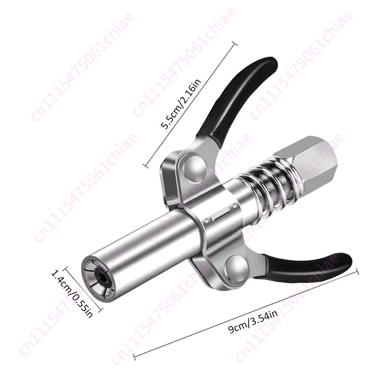 Butter Gun Mouth Self-locking Oil Injection Nozzle New Butter Gun Head Lock Pliers Type High Pressure Butter Gun Accessories
