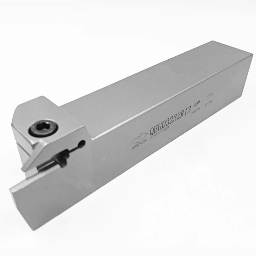QEGD3232R13/QEGD3232L13/QEGD3232R22/QEGD3232L22 ZCC.CT herramientas de ranurado de corte herramienta de torneado externo para insertos de 4,00mm 1 unidad/caja