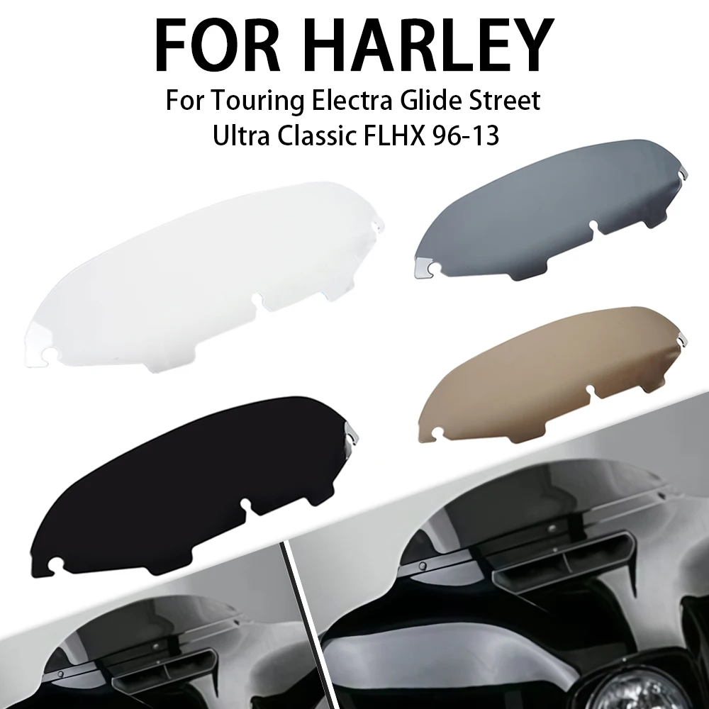 

5" Windscreen Windshield Wind Deflector For Harley Touring Street Glide Electra Glide Classic FLHX FLHTC Motorcycle Accessories