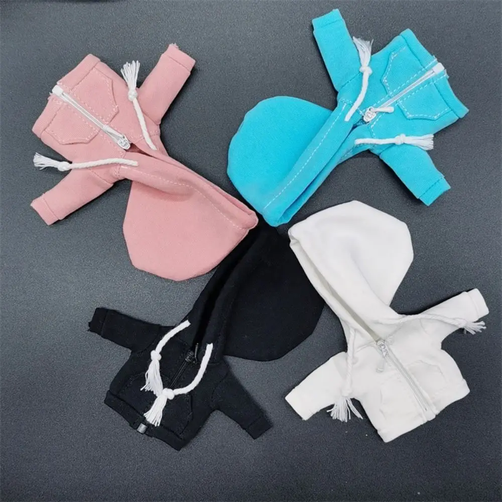 

Girls Toy Casual Wear Ob11 Baby Coat Zipper Jacket Handmade Obitsu11 Hoodie Play House Fashionable Doll Clothes Doll Accessories