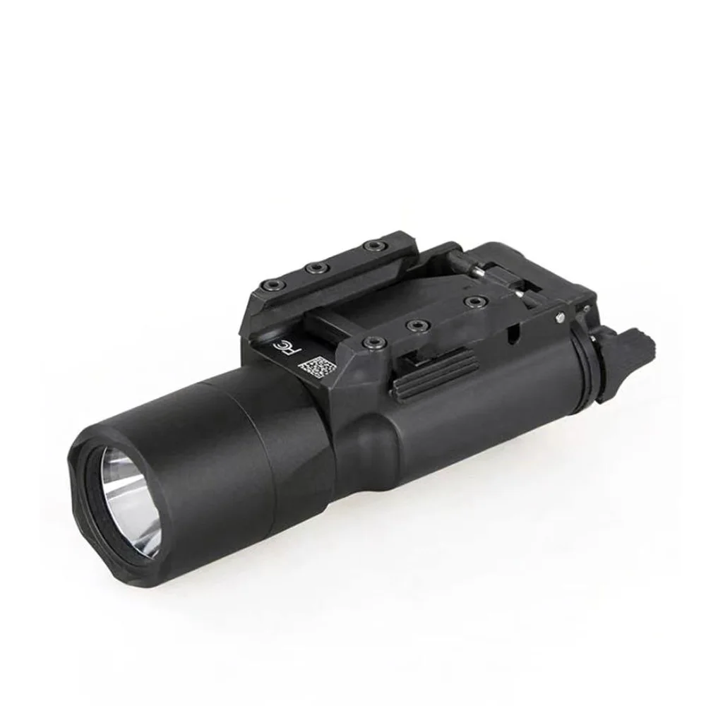 FX-X300U Tactical Flashlight, Outdoor White Light, Hanging Under the Flashlight, Leather Rail, Survival Accessories, N051