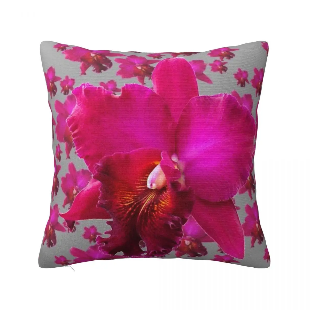 Fuchsia Tropical Orchids Abstract Patterns Headboards Home Decoration Covers For Bed Pillows Pillow Case Pillow Cover