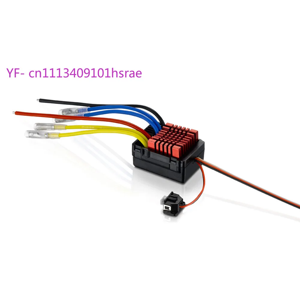 WP-880 80A Dual Brushed Motor ESC Waterproof Speed Controller For 1/8 1/10 RC Vehicle