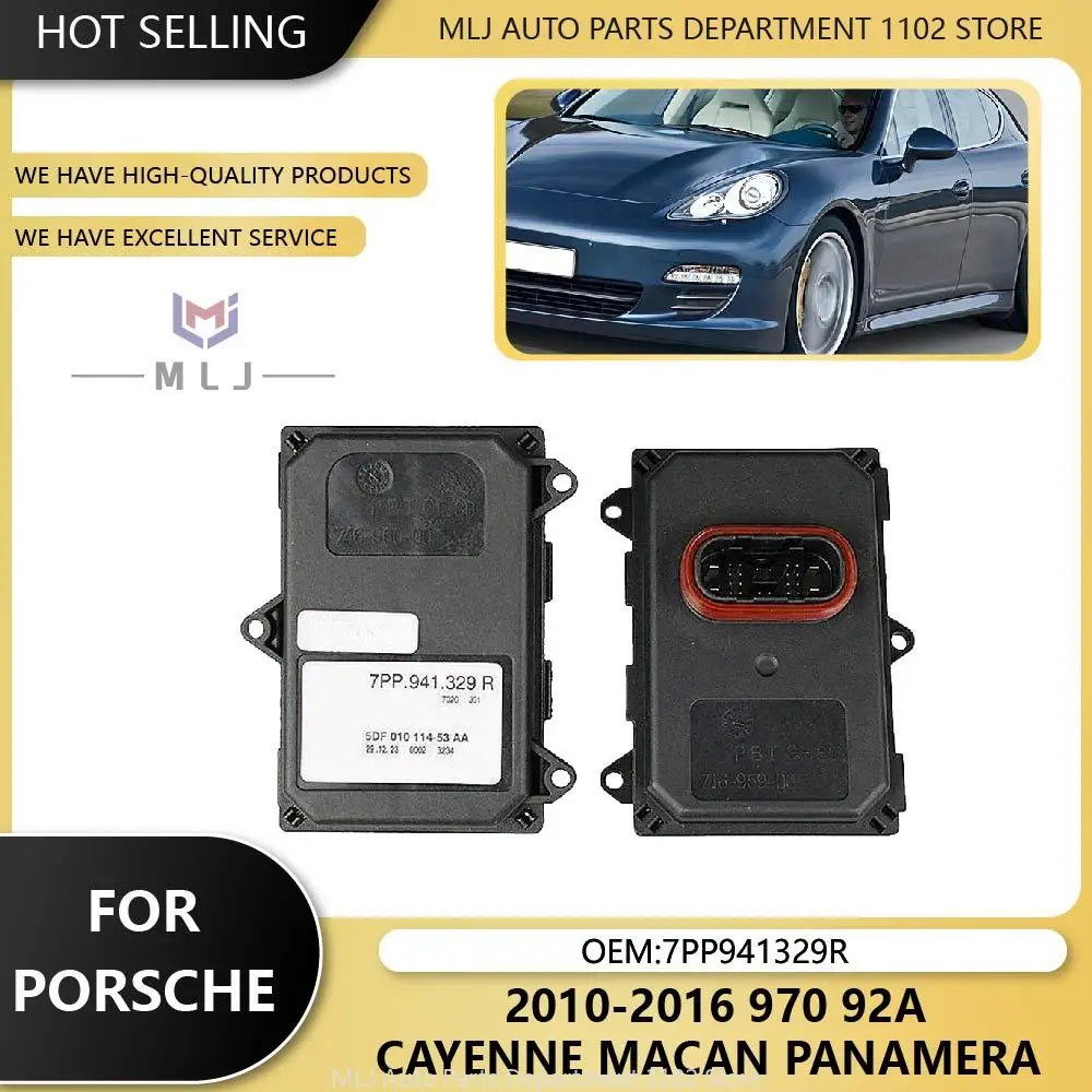 7PP941329R For 2010-2016 Porsche 970 92A Cayenne Macan Panamera LED Headlight AFS Steering Module Ballast Follower Controller