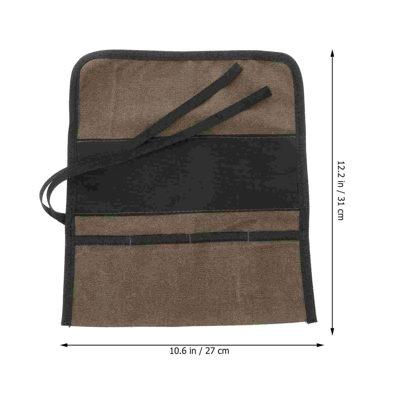 Bolsa de almacenamiento de herramientas, bolsas de utilidad, organizador de llaves, bolsa de lona para herramientas resistentes, carpintero, pequeño