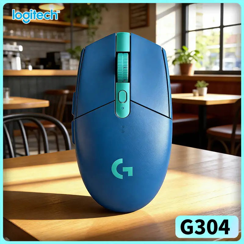 Logitech G304 LIGHTSPEED Wireless Gaming Mouse 12000 DPI HERO Sensor 1ms Latency 250hr Battery E-Sports Low Latency Users