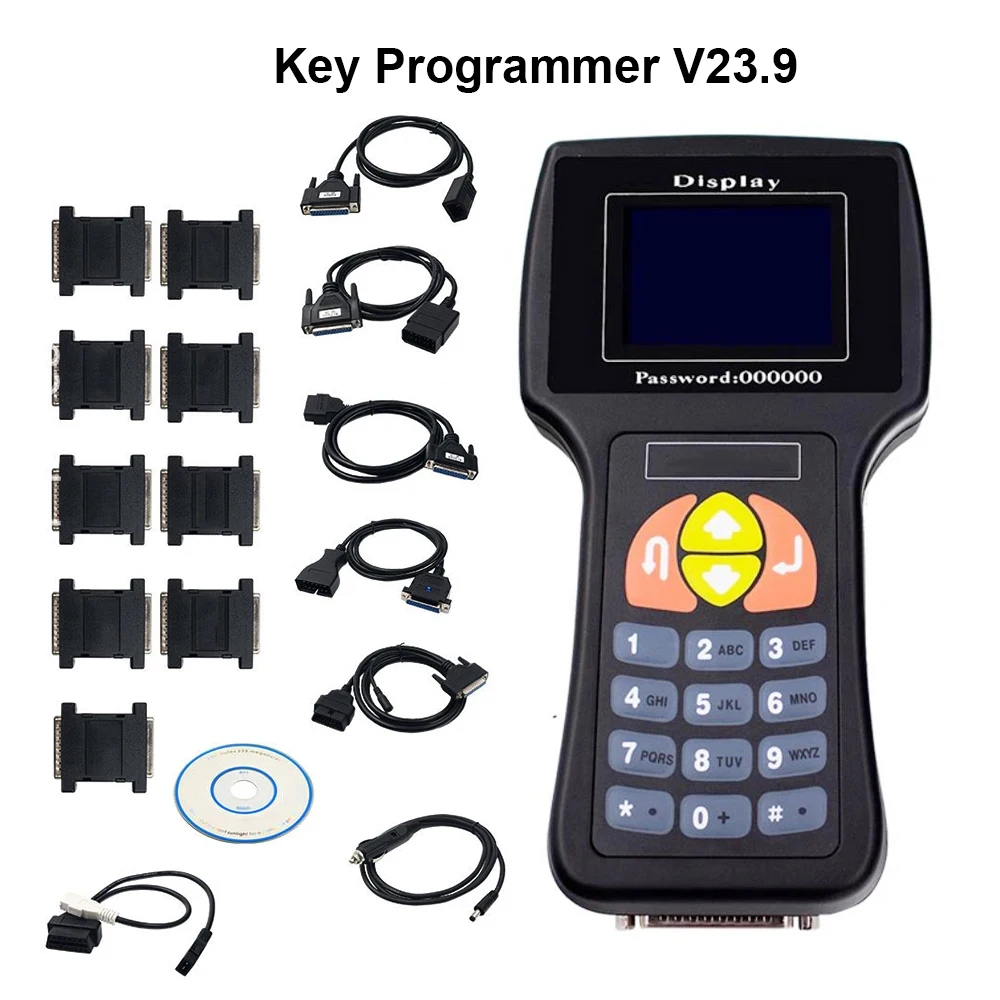 Picture 7: T300 Auto Key Programmer V23.9 Car Key Maker Diagnostic Transponder Key Decoder Read Clear Car Malfunction Code Diagnostic Tool