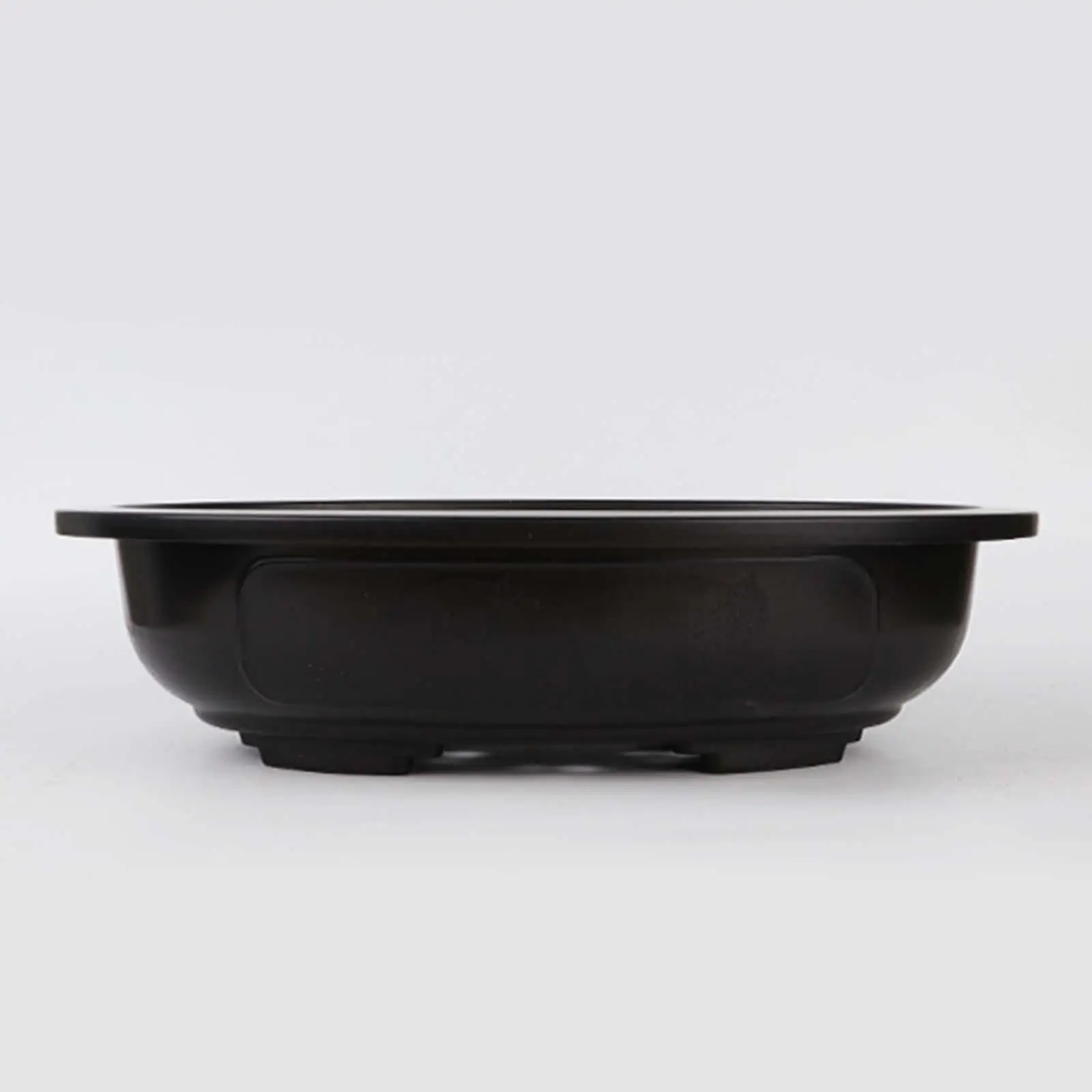 10 Pieces Bonsai Training Pots with Drainage Hole Oval Nursery Pot Oval Bonsai Planter Pot for Yard Balcony Indoor Home Outdoor