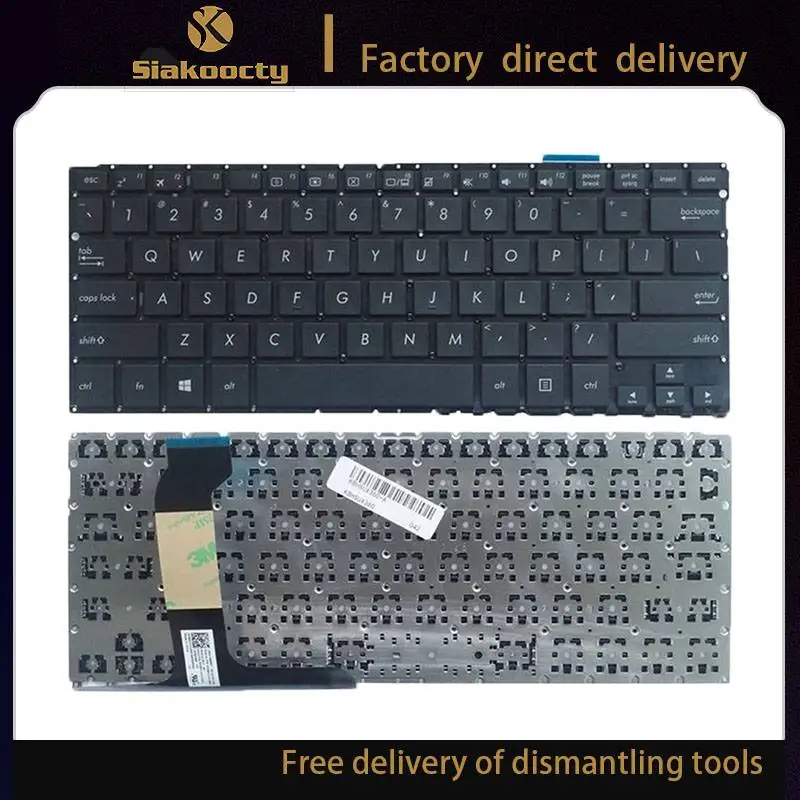 Siakoocty new English Laptop keyboard FOR Asus Zenbook Flip UX360 UX360CA UX360UA US Black Keyboard