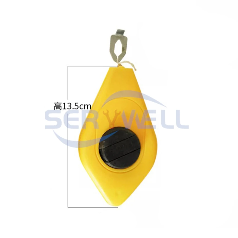 1Pc Plastic Manual Drywall Marking Level Standard Line Reel Chalk Box Decoration Woodworking Tool