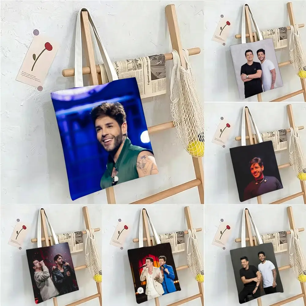 Bolsas de almacenamiento Latin Country H-Hugo Guilherme, bolsos de compras, bolsos de lona, ​​bolsos de hombro para mujer, bolsos de compras de alta capacidad
