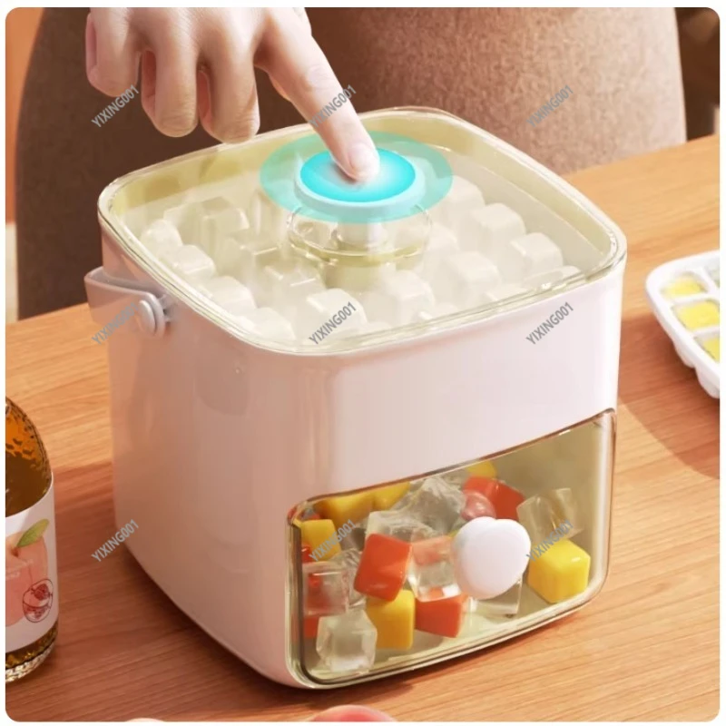 Double Layer Ice Maker Storage Box - Press Ice Ball Popsicle DIY Maker for Home Party Bar