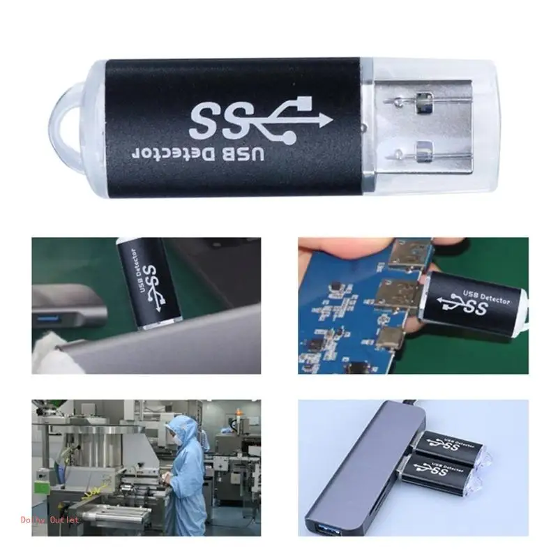 

USB Tester Quickly Test USB Port Functionality for USB HUB /TypeC Docking Station to Improve Productivity