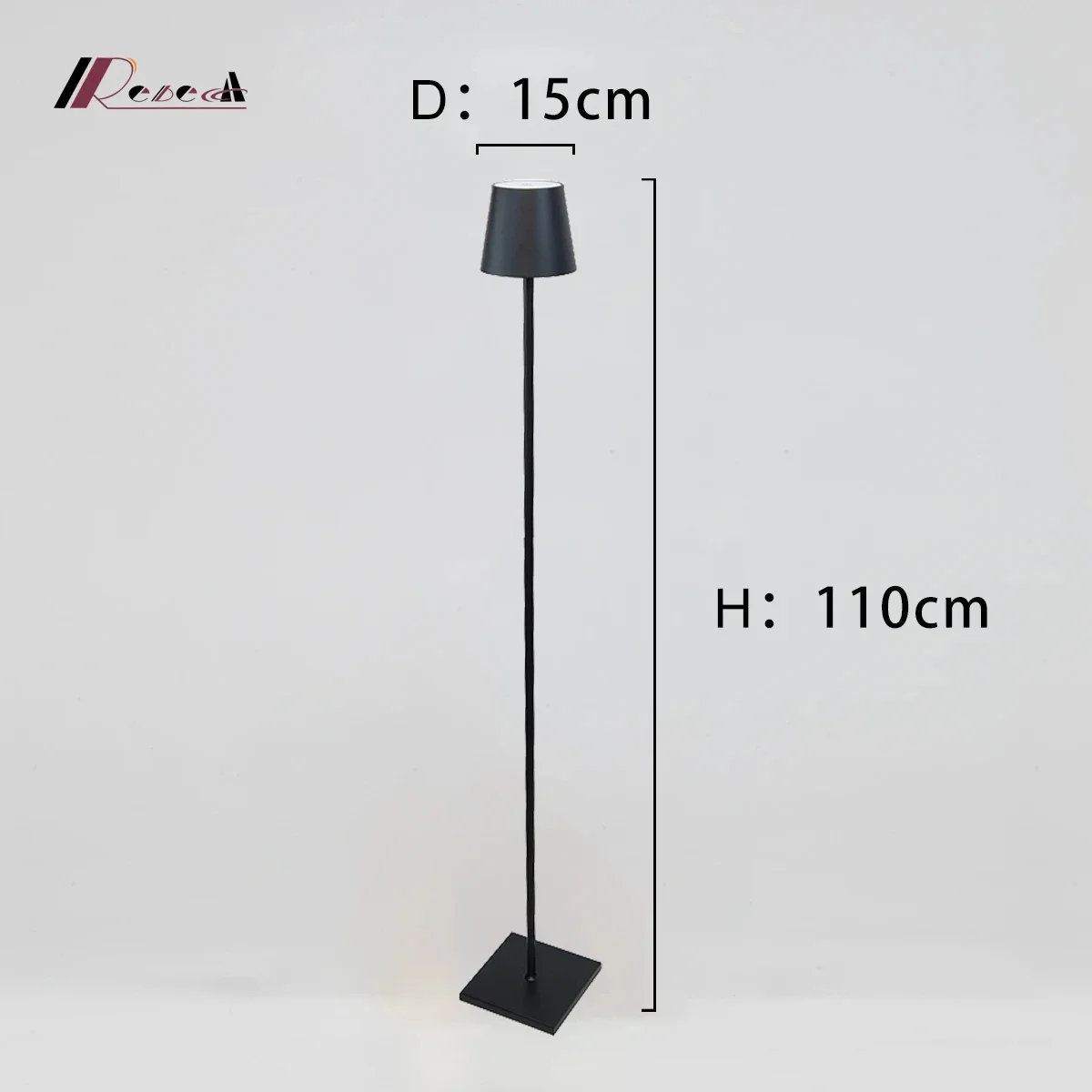 Imagem -06 - Alumínio Recarregável Portátil Floor Lamp Cordless Luz Impermeável Energy Saving Usb Sala de Estar Ip54