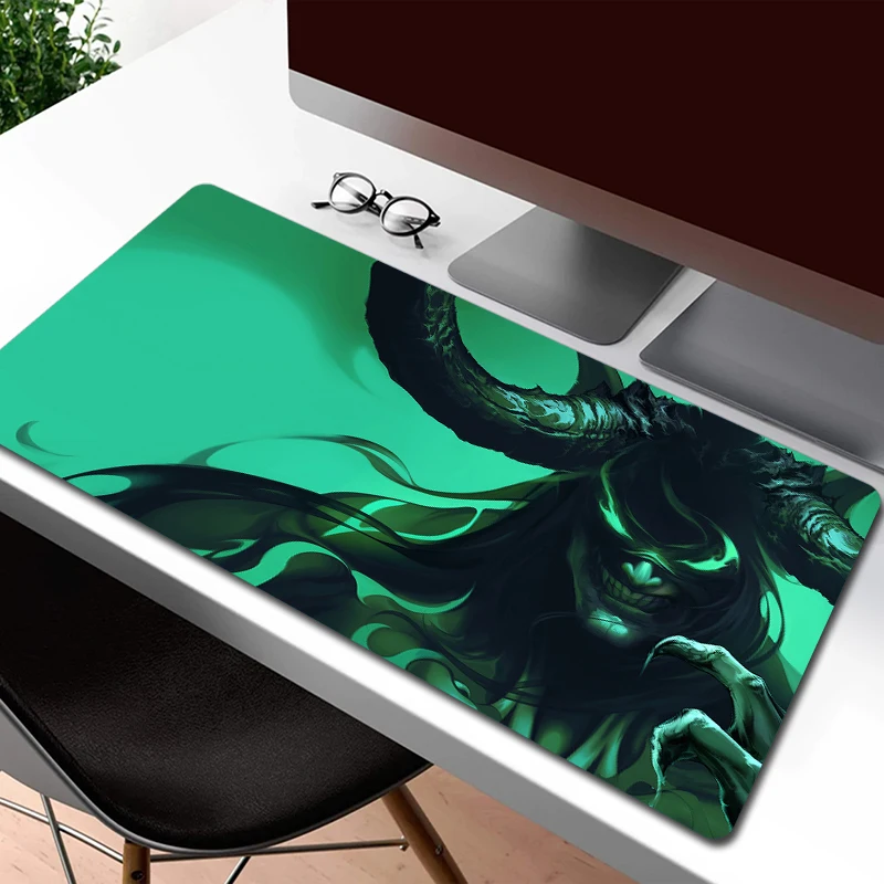 

World Of Warcraft Mousepa WOW PC Gaming HD Print Lich King Rubber Mouse Pad Game Originality Large Mouse Mat Gamer Table Mat XXL