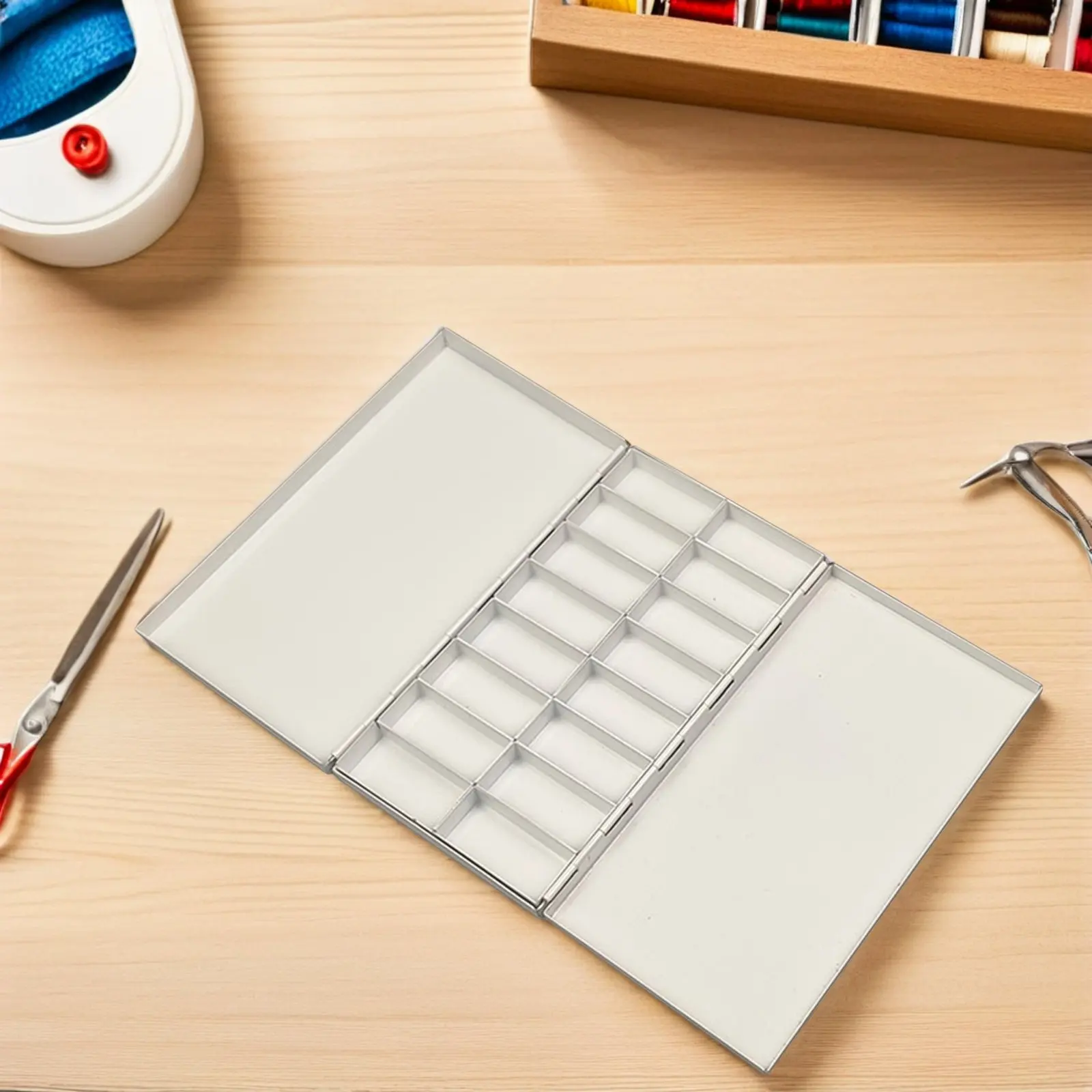 empty-watercolor-paint-palette-empty-paint-case-with-16-full-pans-palette-travel-tin-tray-case-for-diy-watercolor-oils-painting