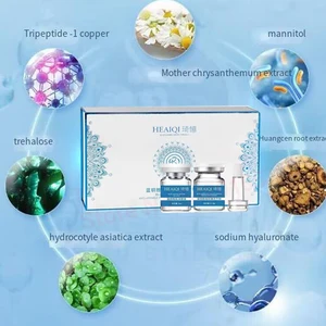 خلاصة الوجه المضادة للشيخوخة ، إصلاح مضاد للشيخوخة ، حمض الهيالورونيك النشط متعدد الببتيد ، العناية المرطبة بالبشرة ، ببتيد النحاس الأزرق عالي النقاء 98٪ أعلى 12 مبيعات لمعادن الصوديوم - رقم 9