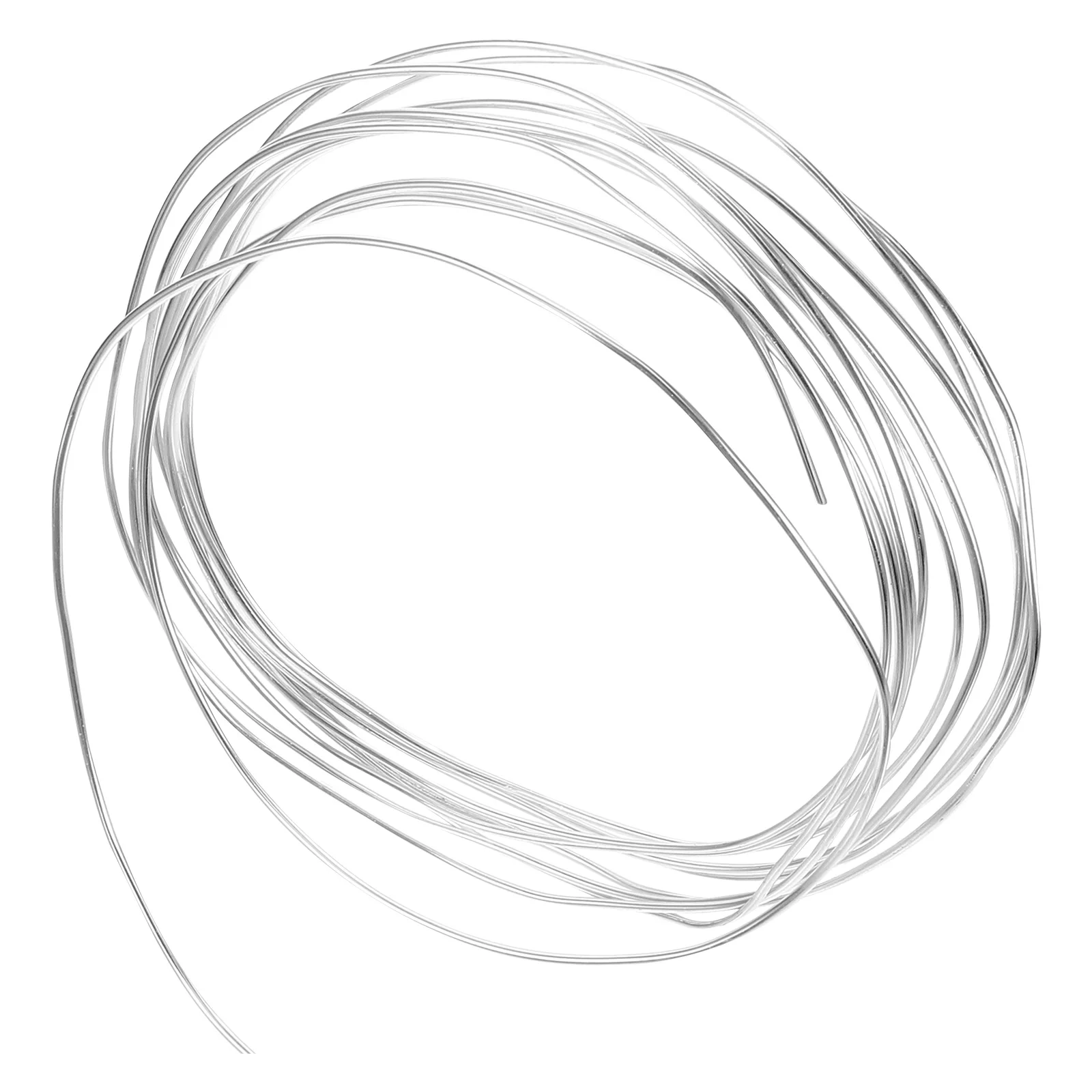 

DIY 2mmx5m Silver Aluminum Wire Jewelry Making Craft Accessory Multi Function Portable Sculpting