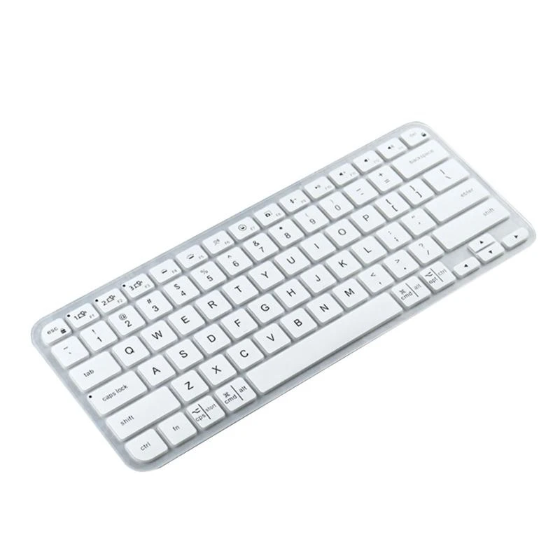 Tecillos computadora escritorio transparentes Cubra piel para teclados mini teclados, teclados impermeables antidustes