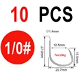 10PCS B Size 1I0