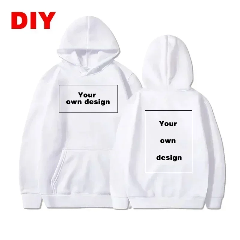 Sudadera con capucha personalizada con logotipo personalizado a la moda, sudadera cómoda y cálida de algodón, sudadera informal con texto impreso personalizado para estudiantes, Sudadera con capucha DIY