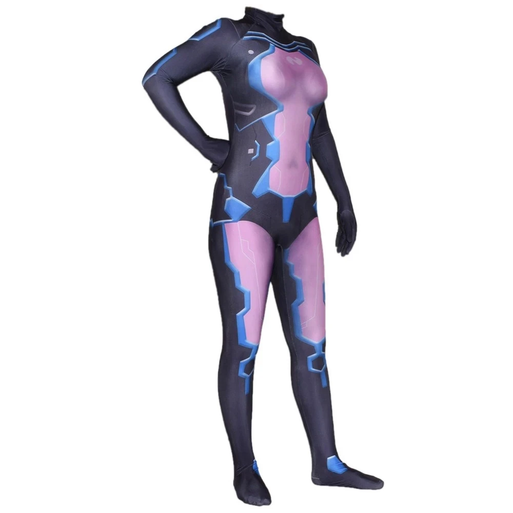 Halloween Anime Spiel Hiper dimension Neptun Cosplay Kostüm Frau Mädchen Spiel Superheld Bodysuit Zentai Anzüge Overall Erwachsene