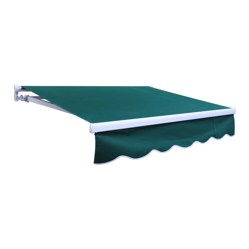 

New Design Manufacture Patio Retractable Awning Manual Folding Arm Waterproof Canopy