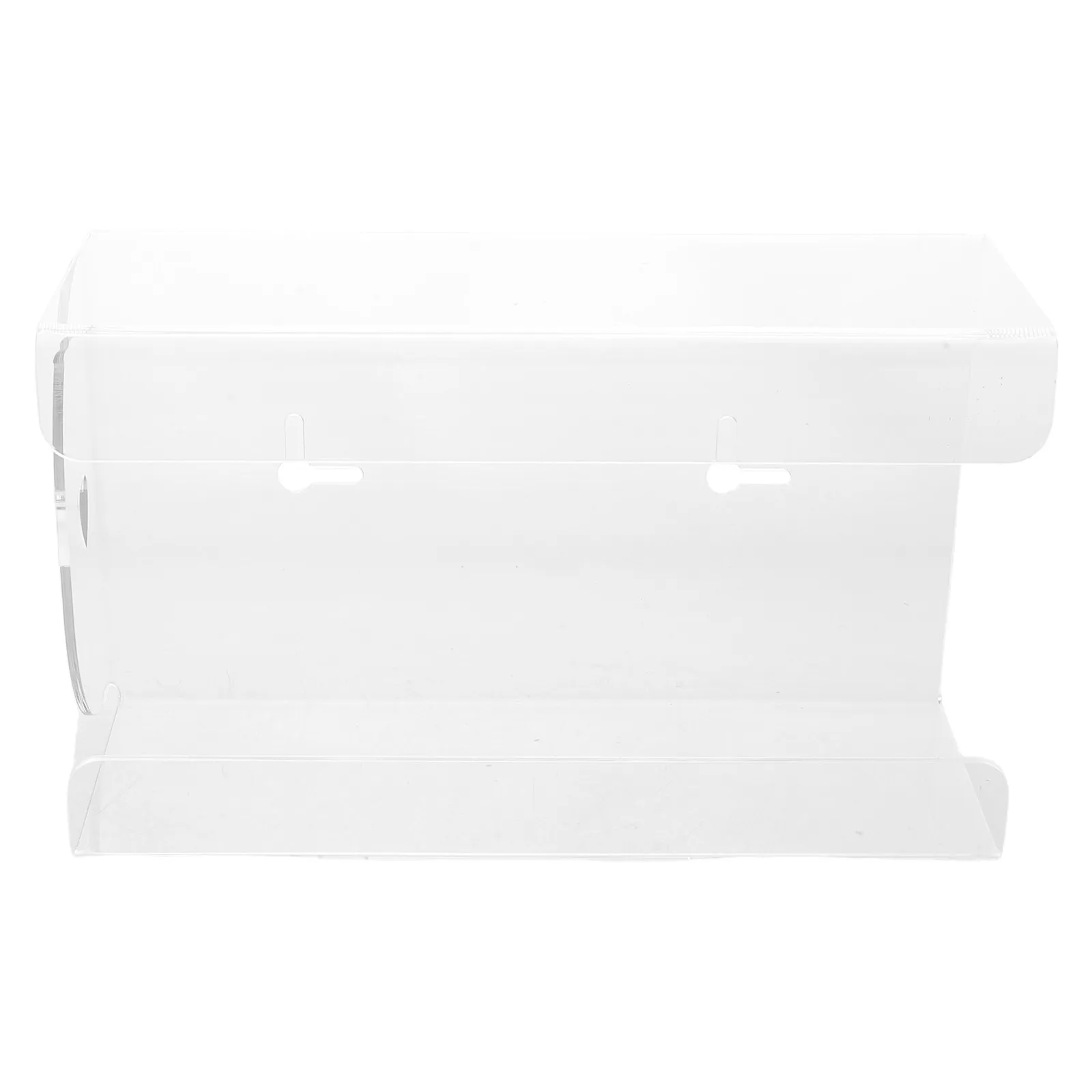 

Glove Box Holder Wall Mount Clear Acrylic Dispenser for Disposable Gloves Facial Masks Kitchen Office School Store Entryway