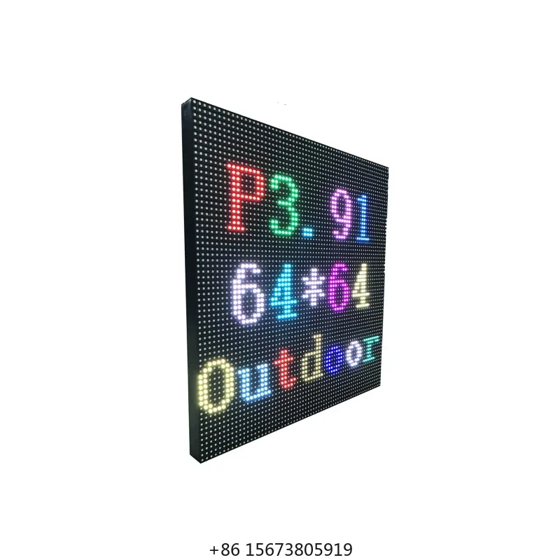 

RGB Programmable Rental Led Display Panels Outdoor Led Screen P3.91 Led matrix Panel