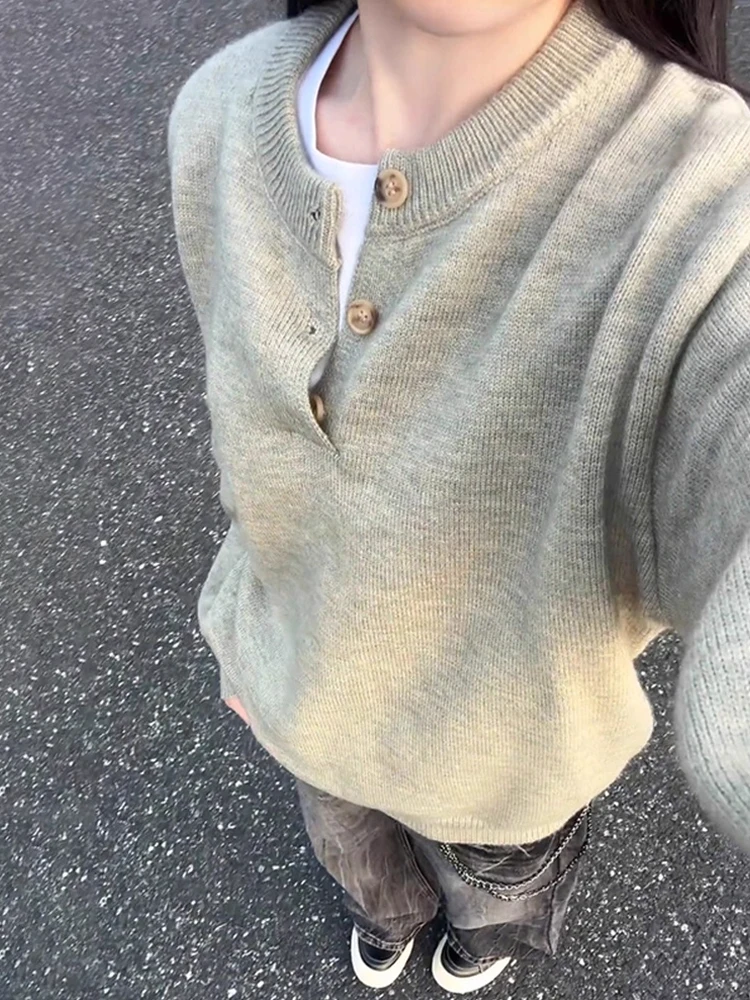 

Cleanfit Men's Henry Collar Knitwear Casual Sle Inner Wear Base Layer Lazy Sle Autumn Winter Faion Brand High End Feel