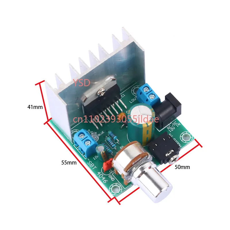 TDA7297 Audio Board 2.0 Dual Channel 2x15W DC12V Car Motorcycle Stereo  Module