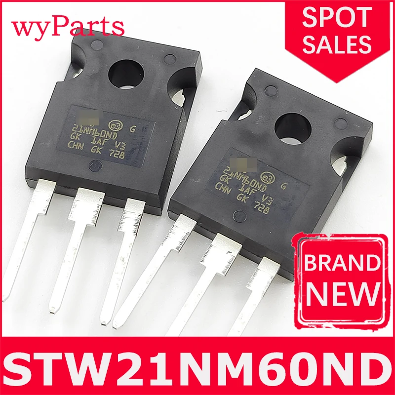 

New/1Pcs STW21NM60ND MOSFET N-channel 600V, 17A FDMesh II