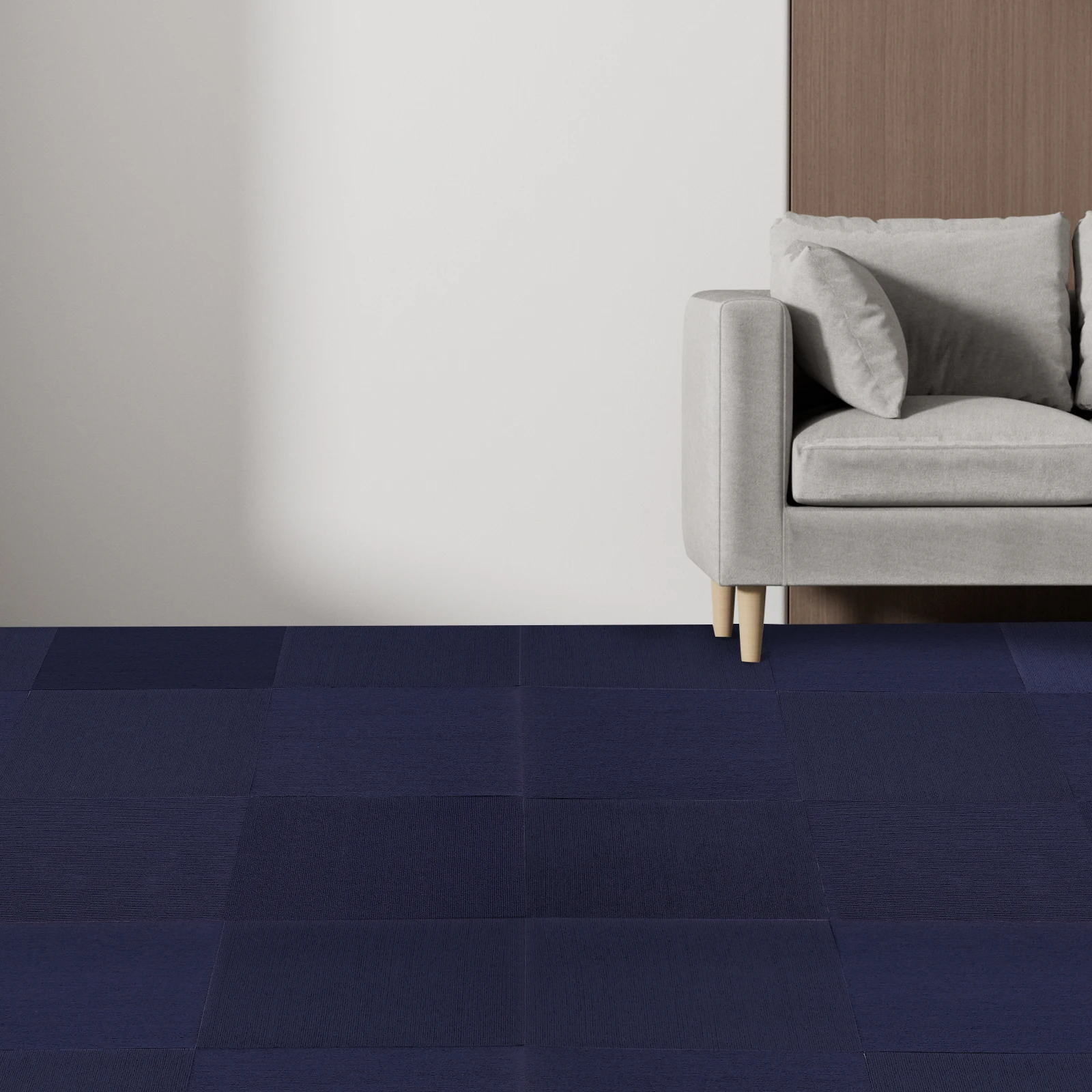 24x24 Inch Self Adhesive Carpet Tiles, 15 Pack Removable Floor Tile Squares, Non-Slip Office Flooring,Sticky Back Carpet Squares