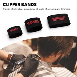 l3Pcs/set Professional Non Slip Barber Clipper Bands Heat Resistance Barber Sleeve For Hair Clipper Electric Trimmer Sleeve Tool