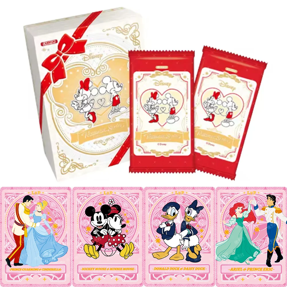 

Карточка Fun Disney, лицензированная карта Heartbeat Qixi Festival, ограниченная серия, цельная коробка-сюрприз, слепая коробка, коллекционная карта, подарок для детей