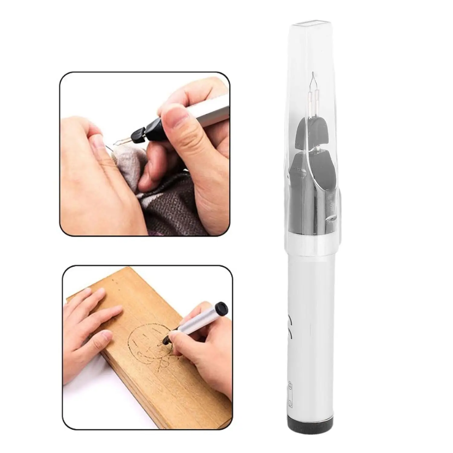 Thread Burner Pen for Jewelry and Wax Carving Precision Melting Tool with Fine Tips Instant Cord End Sealer Handheld Welding Pen