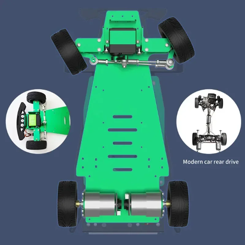 ROSMASTER R2L ROS Robot With Ackermann structure For Jetson NANO 4GB/Xavier NX/TX2 NX(Max Speed:1.8m/s)