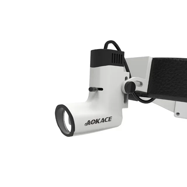 Aokace AGS102L Battery for wireless headlight Portable cordless rechargeable dental headlight for ENT Surgery