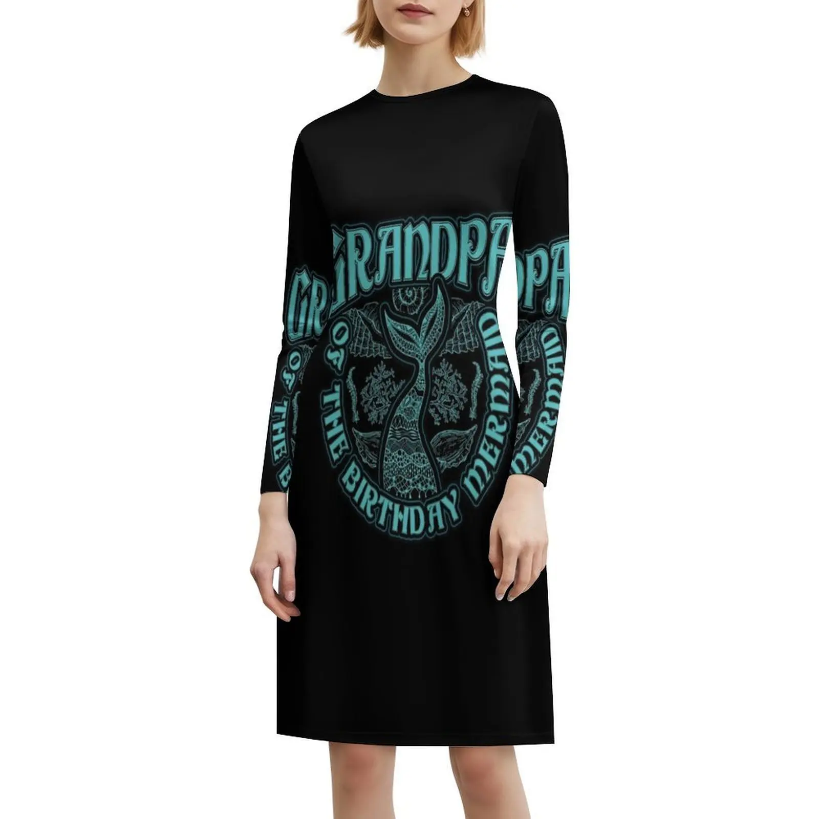 فستان بوهيمي عتيق بحورية البحر لعيد الميلاد بأكمام منتفخة أو خيارات بدون أكمام للنساء فستان الجد #6